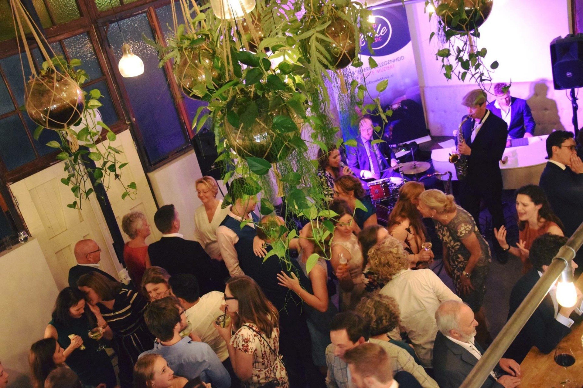 Live muziek bedrijfsfeest